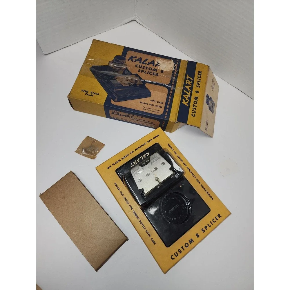 Vintage‎ Hollywood Movie Film 8mm Splicer Kalart